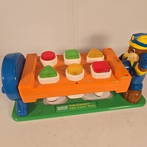 Vtech Cody‎ Carpenter's Light n Learn Bench Busy Beaver Wosking